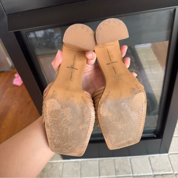 Dolce Vita Priana Slip On Sandal in Cafe Tan Size 9 - Picture 3 of 4